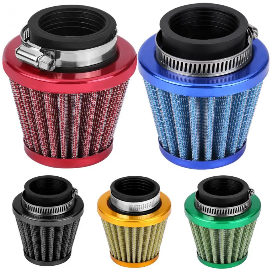 

38mm Air Filter Intake Induction Kit Universal for Off-road Motorcycle ATV Quad Dirt Pit Bike Mushroom Head Air Filter Cleaner