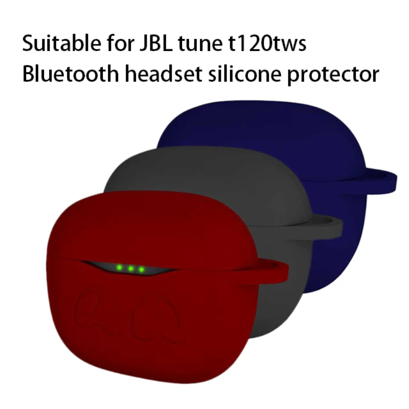 Силиконовый чехол для наушников JBL Tune T120TWS противоударный беспроводной Bluetooth