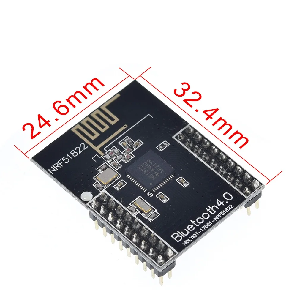 Модуль беспроводной связи TZT NRF51822 2 4G модуль Bluetooth/модуль zigbee/DMX512|Интегральные