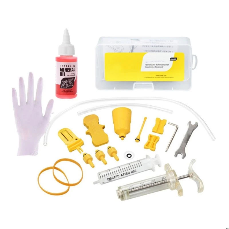 Велосипедная тормозная система с минеральным маслом 60 мл жидкость велосипедные