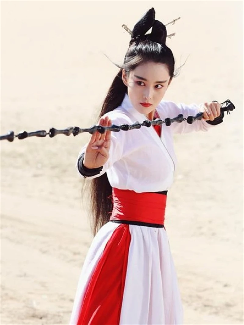 Костюм Hanfu студийный костюм для фотосъемки китайский кунг фу женский рыцарь