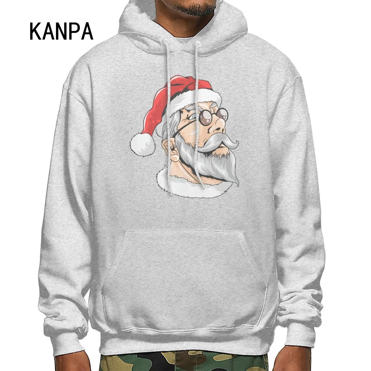 Kanpa 2020 новые модные мужские крутые Рождественские толстовки с капюшоном для папы