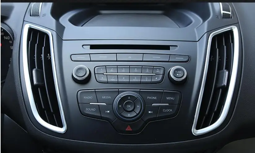 Вентиляционное отверстие с покрытием из АБС-пластика для Ford Kuga 2013 14 15 16 17 2018 |
