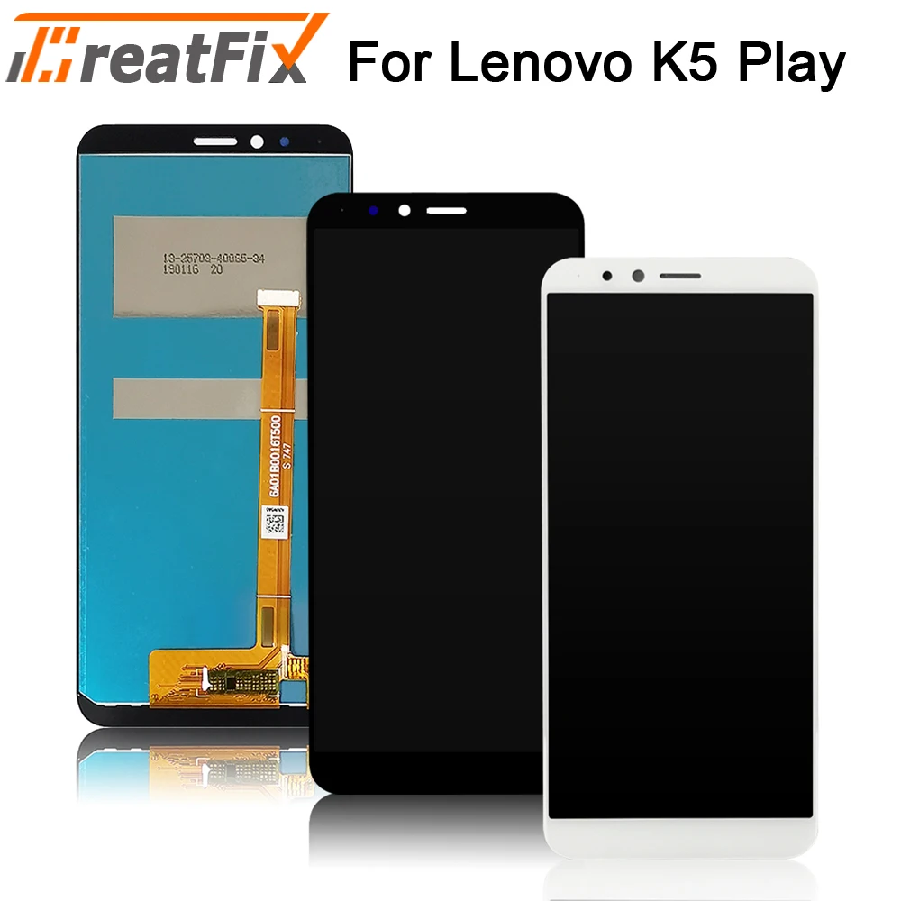 Оригинальный протестированный для lenovo K5 Play ЖК экран k5play сенсорный дигитайзер