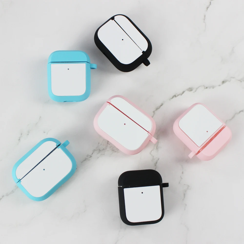 

Custom Blank Sublimation 2D Soft Rubber Earphone Case Cover for Airpods Pro