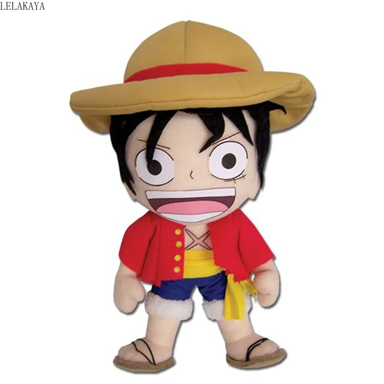 8 видов стилей Аниме цельная соломенная шляпа Luffy Roronoa Zoro Ace плюшевые Мультяшные детские игрушки Kawaii мягкие куклы для детей 23~ 24 см