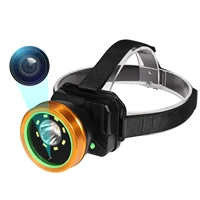 elrrich 2021 head mounted fishing headlamp digital camera night vision camera working recorder