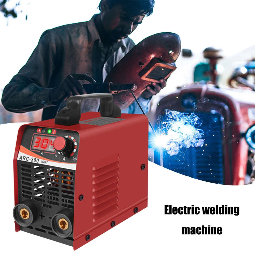 

ARC300 портативный полуавтоматический бтиз инвертор постоянного тока Регулируемый Электрический сварочный аппарат дуговой сварочный аппара...