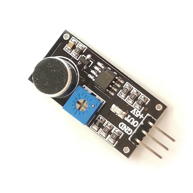 Модуль датчика обнаружения звука LM393 для Arduino Para Som конденсатор Sonido Electret модуль