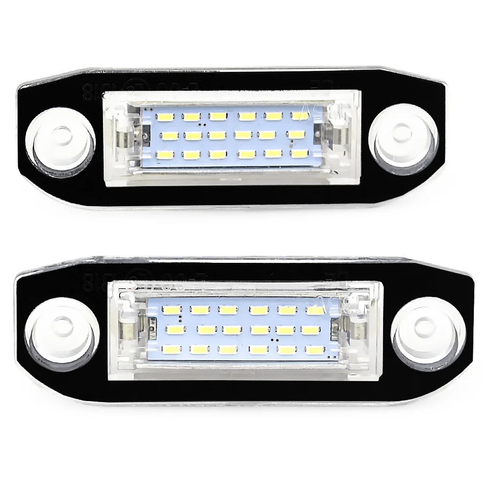 

2Pcs Canbus LED License Plate Light for Volvo S80 XC90 S40 V60 XC60 S60 C70 V50 XC70 V70 White Car-Styling Number Lamp