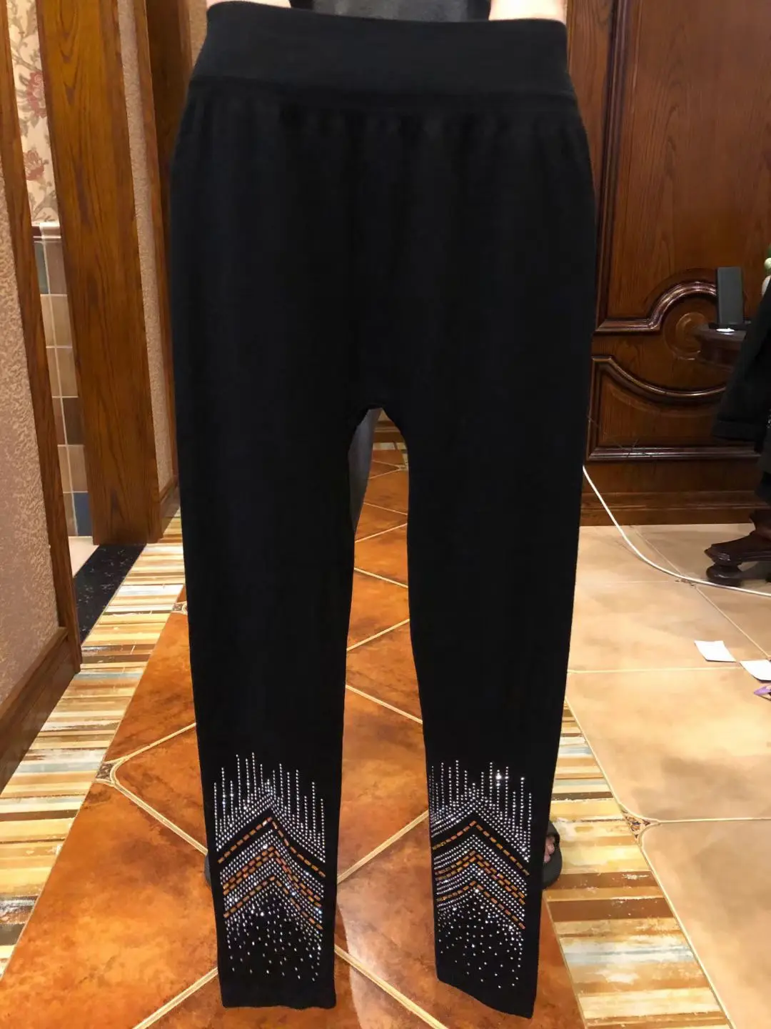 

Pants Women Leggings Black All-Match Figure Flattering High Elasticity Can Be Worn Outside High-Profile Figure Skinny Hot Pants