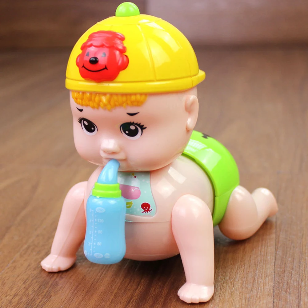 

Милая электрическая Детская кукла для ползания с молочной бутылкой, электрическая Детская кукла для ползания с молочной бутылкой, развиваю...