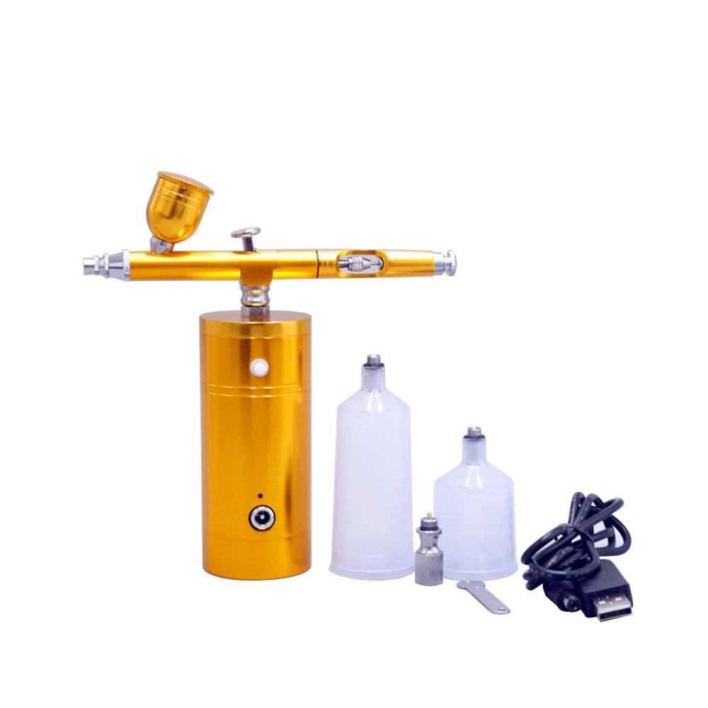 

Mini Paint Spray Gun Rechargeable Portable Airbrush Electric Spray Gun Airbrush Painting Model Kit Art Craft Airbrush Compressor