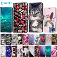 Ultra Thin Leather Flip Phone Case For Huawei P10 P20 P30 Lite 2017 2018 Smart 2019 2021 Wallet Card Book Cover