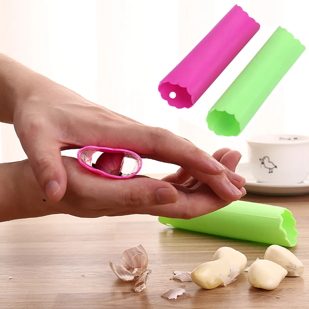 Силиконовая чесночная Овощечистка легко полезные кухонные инструменты