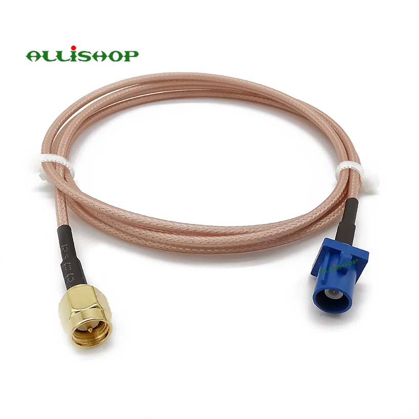15CM-20M Length RF Electrical Wire Connector Fakra &quotC&quot Plug to SMA Male Assembly Extension Coaxial Cable RG316 for GPS Antenna |