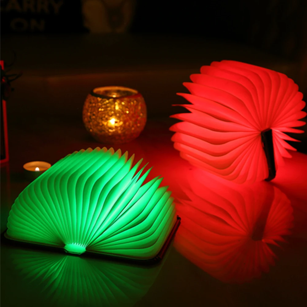 Складная Светодиодная лампа-книжка с USB-зарядкой | Лампы и освещение