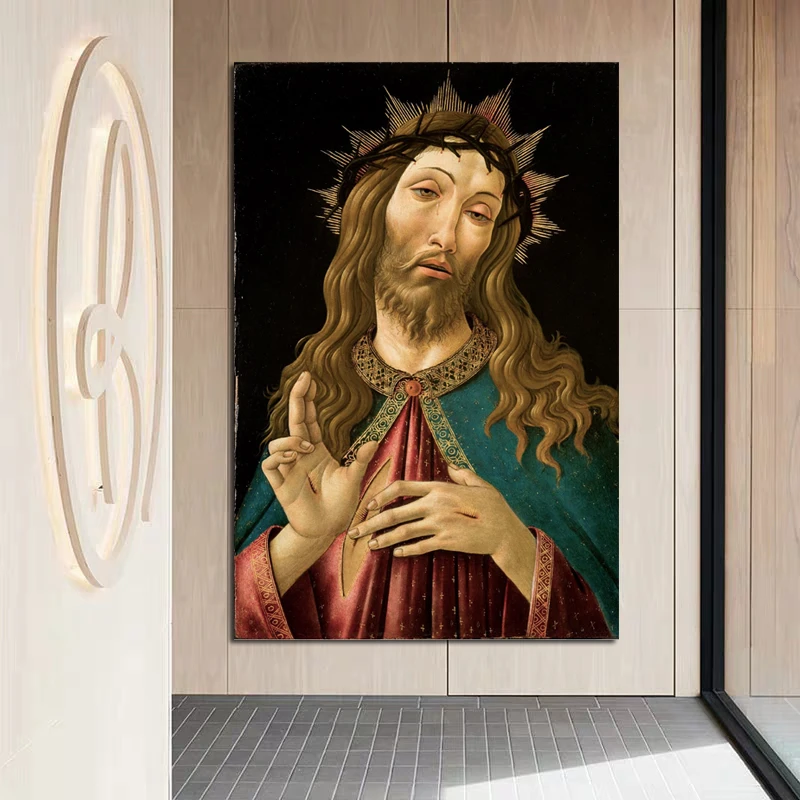 Sandro Botticelli Холст Живопись Печать Гостиная домашний декор художественные