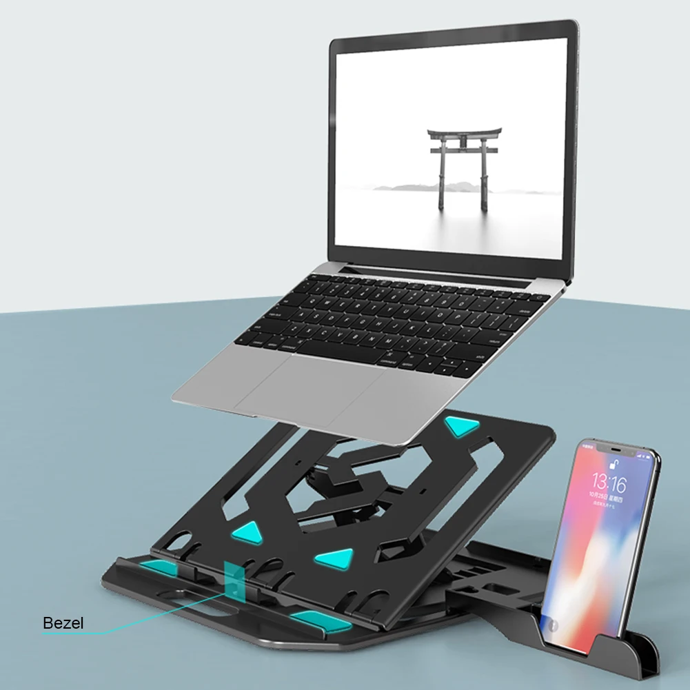 Регулируемая подставка для ноутбука Macbook Pro вращающаяся на 360 градусов Нижняя