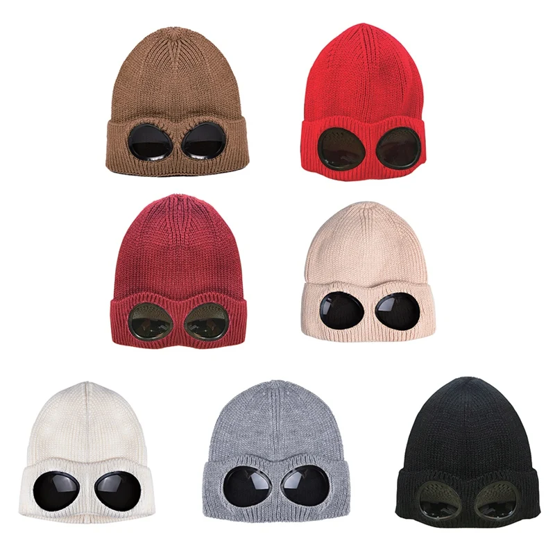 Beanie Casual Style Unisex Cap Wool Knitted Leisure Thermal Fluffy Warm Hat Sports Heat Keeper Ear Snow Cold Protector | Спорт и