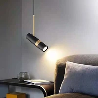 modern led chandelier hanging black and white adjustable for kitchen bedroom bedside dining room hanging pendant lights