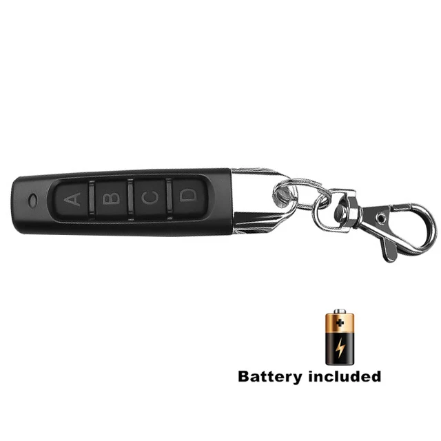 

1Pc Remote Control Plastics Universal 4-button Wireless Building Hardware Garage