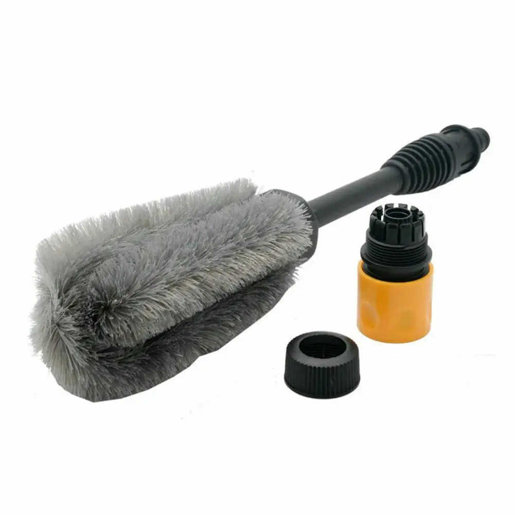 Щетка для мытья автомобильной ручки инструменты очистки с водным приводом