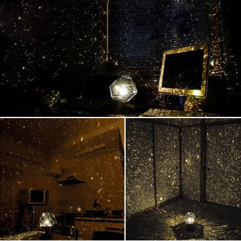 Christmas 60000 Stars Starry Sky Projector Light DIY Assembly Home Planetarium Lamp for Bedroom L9 #2 | Лампы и освещение