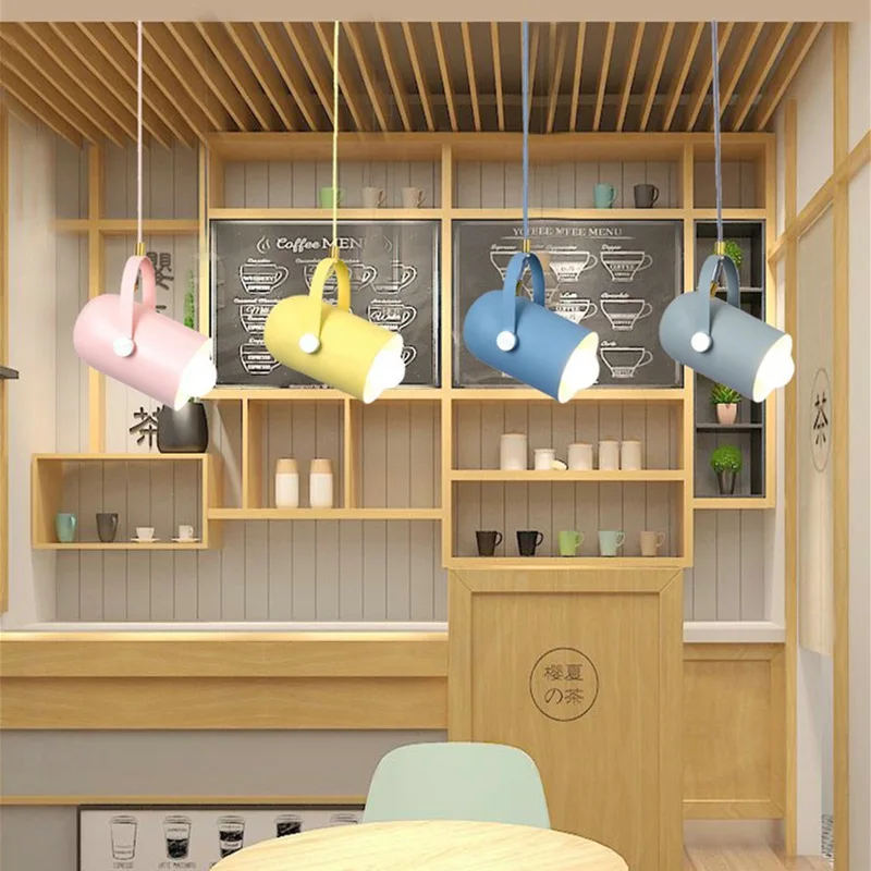 Светодиодный подвесной светильник в скандинавском креативном стиле для