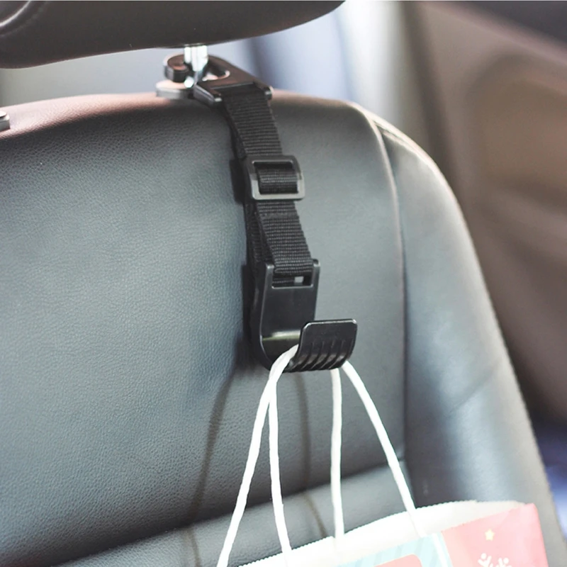 

Car Seat Back Hook Car Accessories Interior Adjustable Auto Fastener Clip T3EF