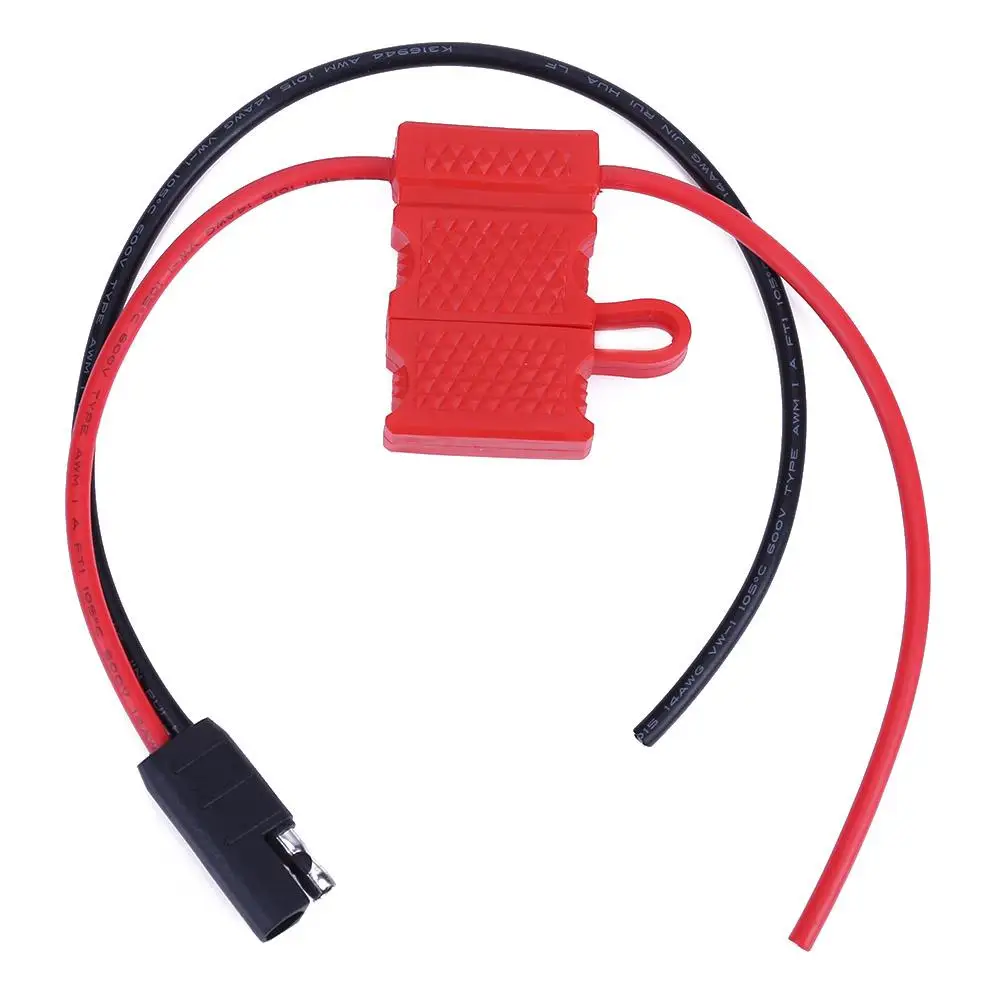 

30cm Mobile Car Radio Power Cable For Motorola Mobile Radio CDM1250 GM360 CM140 With Fuse Accessories