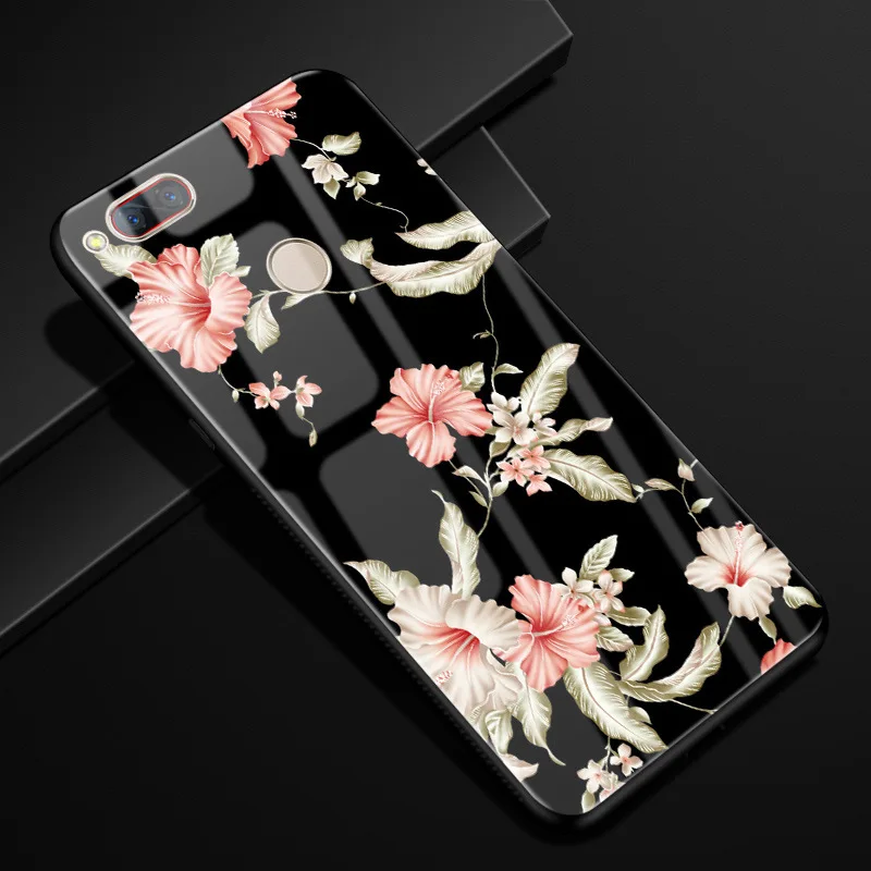 2 For ZTE Z17 mini Case 5.2'' Glass Hard Back Cases For ZTE NUBIA Z17 mini Case Tempered Glass Cover Z17mini Z 17 NX569H NX569j - Цвет: 2