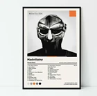 Новинка, Madvillany MF Doom Rapper MT230, музыкальный альбом в стиле хип-хоп, плакат на стену, Картина на холсте, плакат, печать, спальня, домашний декор