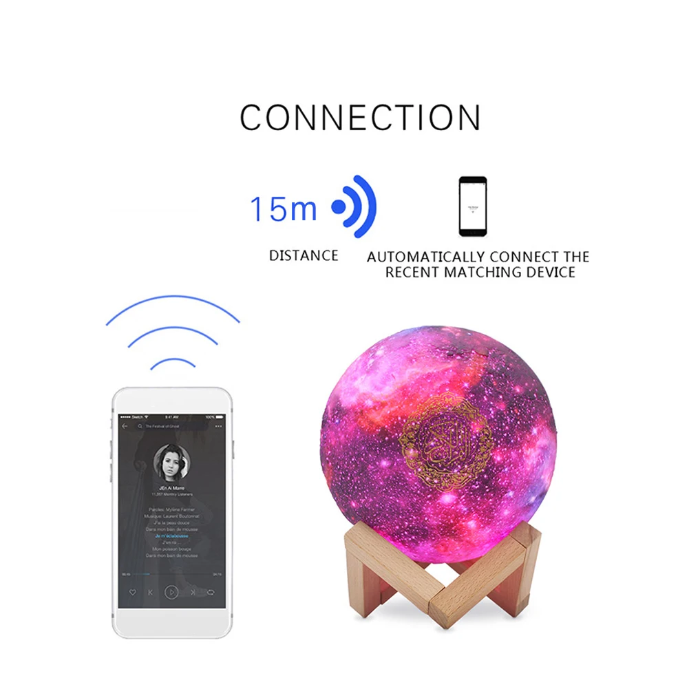 Bluetooth-колонка басовая колонка уличная Водонепроницаемая Портативная Quran с