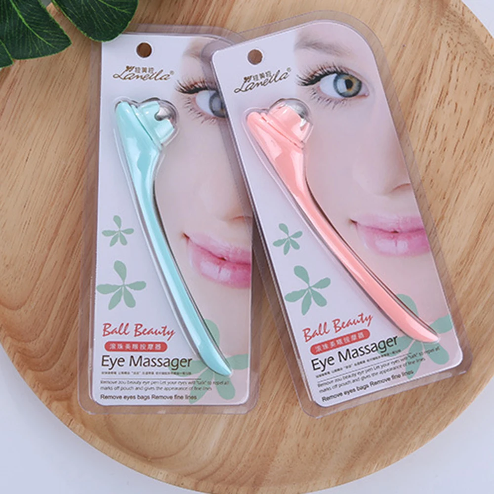 360 градусов роликовый массажер для глаз бисер устройство удаления темных кругов