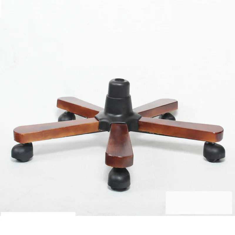 Компьютерное офисное кресло с пятью звездами каркас для стула из цельного дерева