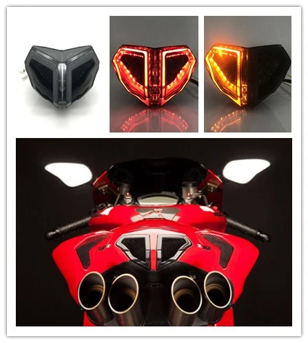 Для поездок на мотоцикле DUCATI 848 2008 2014 1098 1198 2007 2013 мотоцикл светодиодный фонарь