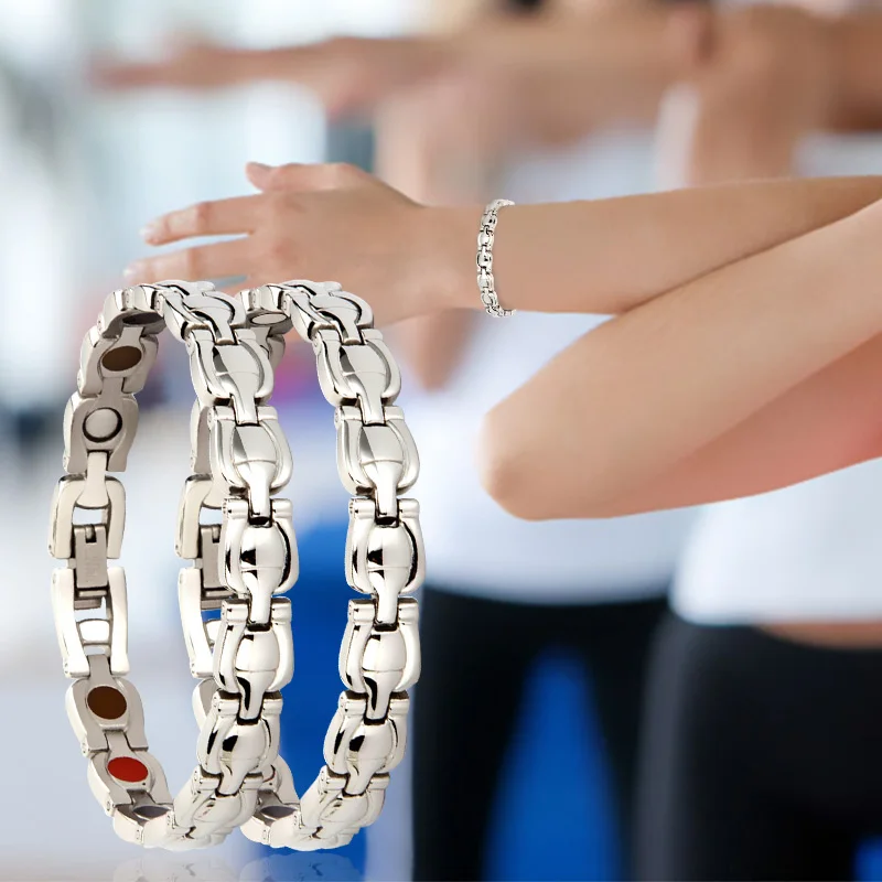 316L магнитный терапевтический браслет из нержавеющей стали для улучшения