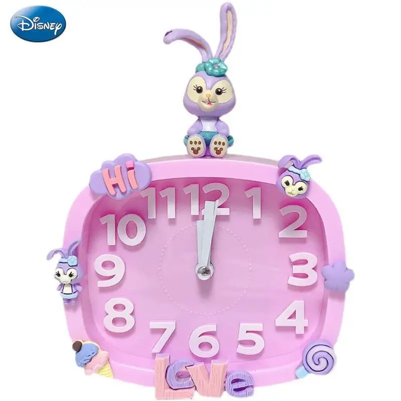 

Disney Cartoon Pink Little Alarm Clock Student Only Alarm Watch Antair Nightstand Children Boys Girls Bedroom Desk Cute Clock