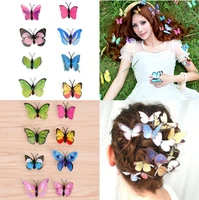 5 butterfly hairpin patterned hairpin bridal hair accessories wedding photography clothing accessories female accessories