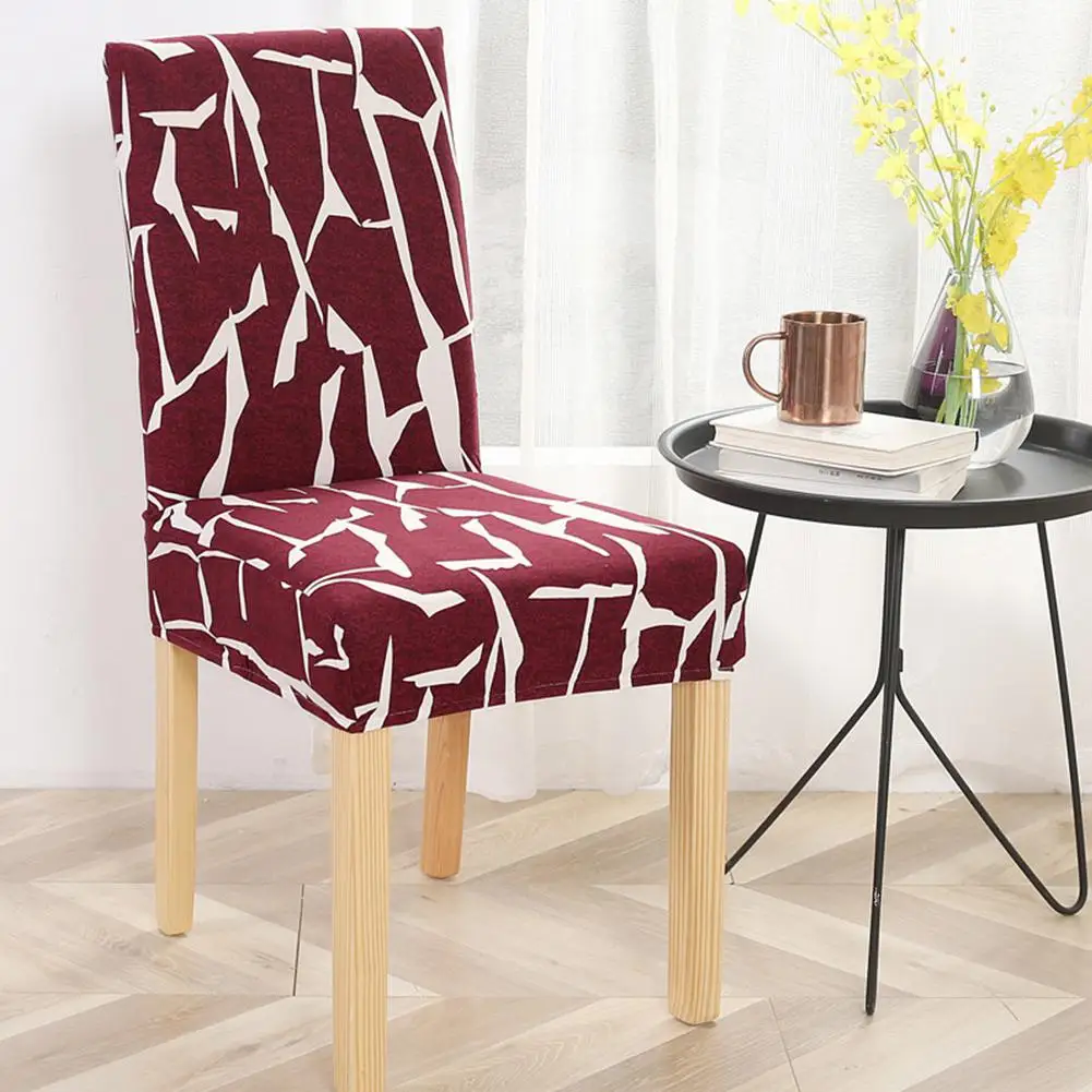 1 шт. съемный чехол для кресла дома с цветочным принтом противообрастающий