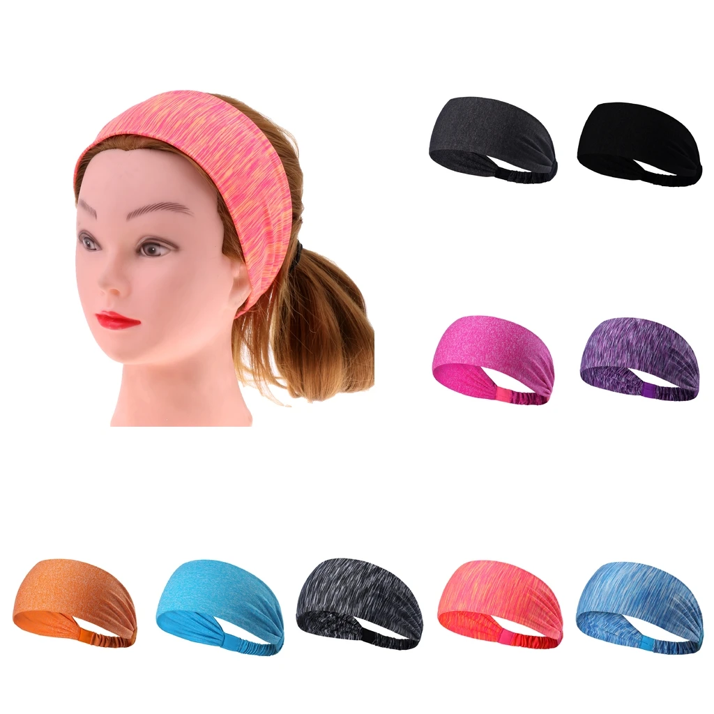 Модные женские эластичные повязки на голову/повязка голову для йоги/повязка