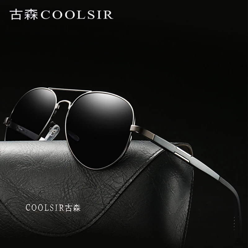 Солнцезащитные очки Мужские поляризационные винтажные Овальные для вождения |