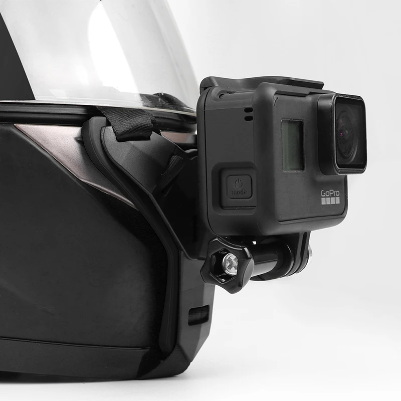 Подбородок на шлем для GoPro Hero 8 7 5 SJCAM держатель мотоциклетного шлема аксессуары