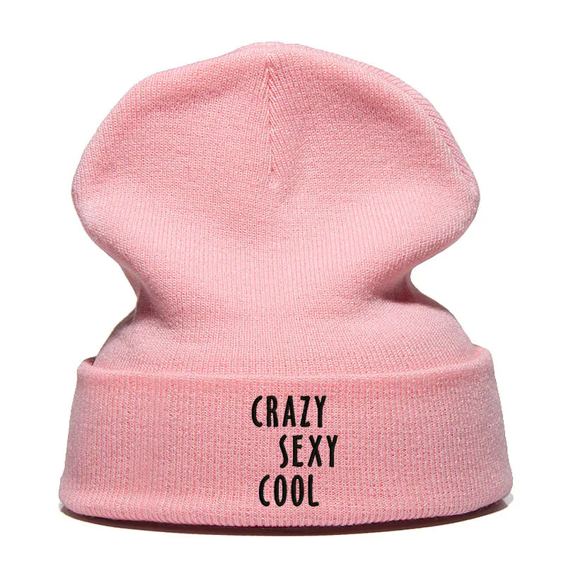 Шапка бини Skullie вязаная шапка носок Зимняя Вышивка в стиле панк для мужчин женщин