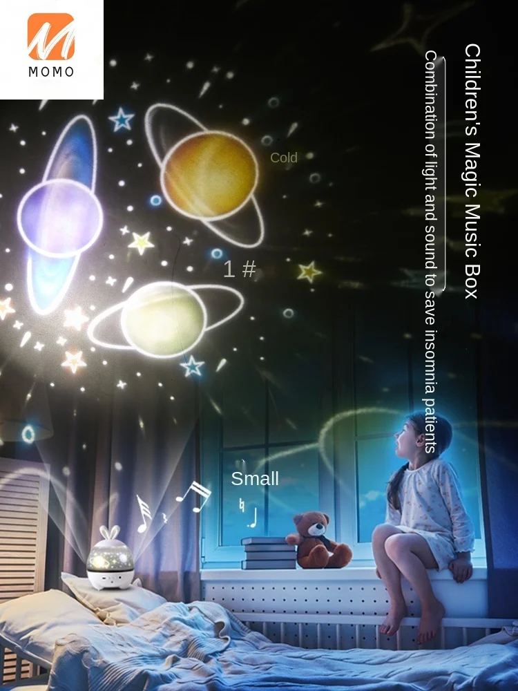 

Children's Star Light Birthday Gift Projector Girl Toy Starry Bedroom Small Night Lamp Girl led toys for kids