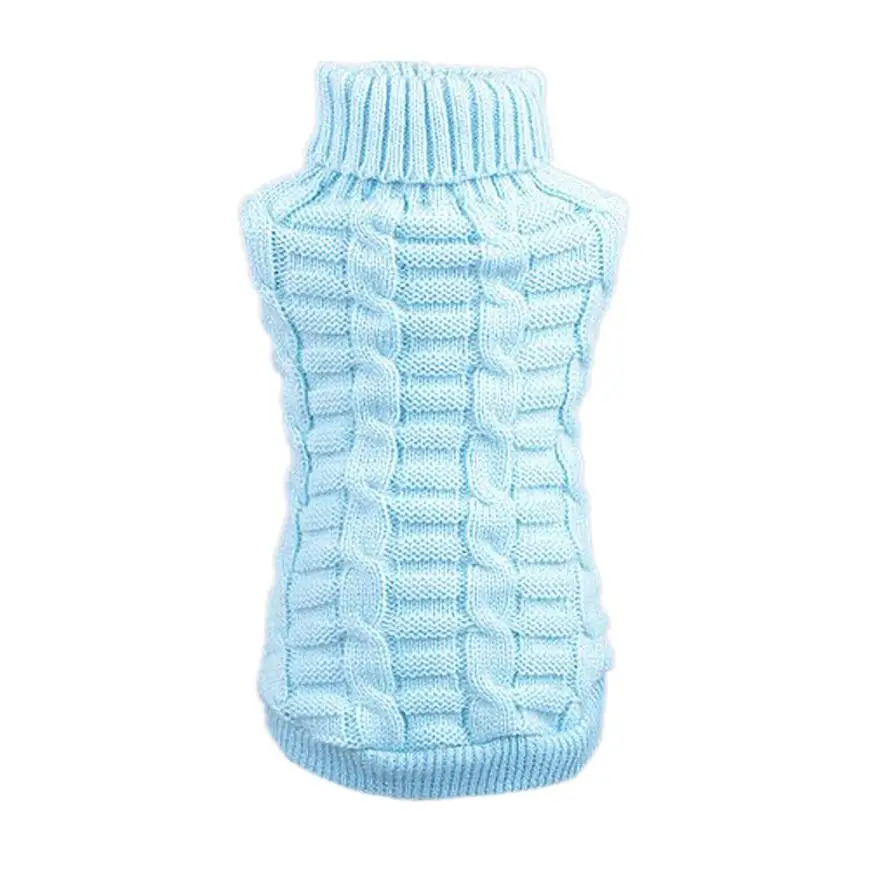 Warm Dog Clothes for Pet Clothing Puppy Sweater Coat Outfit For Small Breeds Costumes | Дом и сад