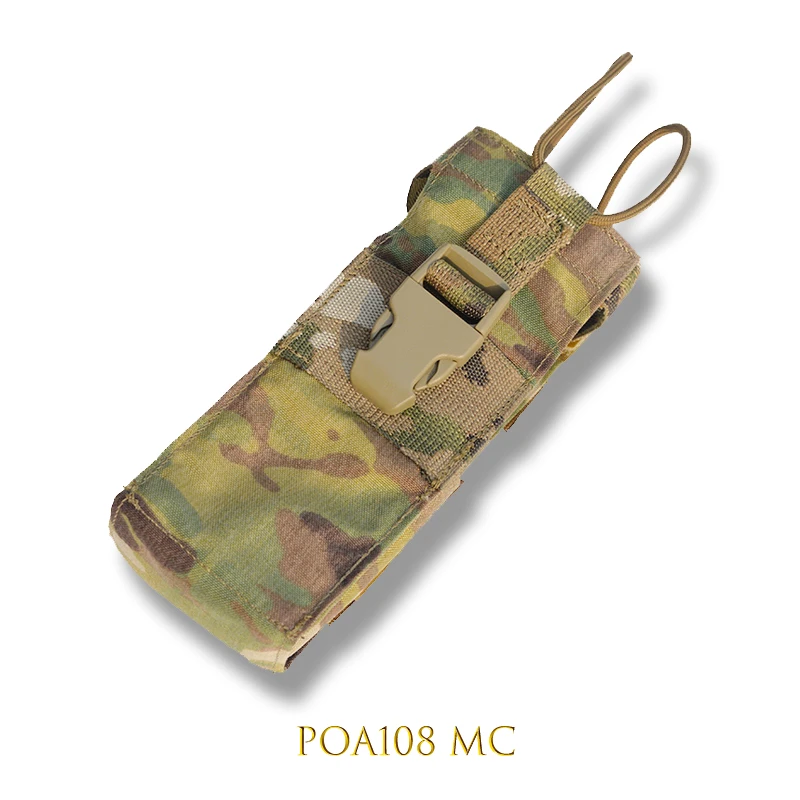 POA108 военная сумка для радиоприемника Униформа Molle MBITR PRC много цветов тактическая