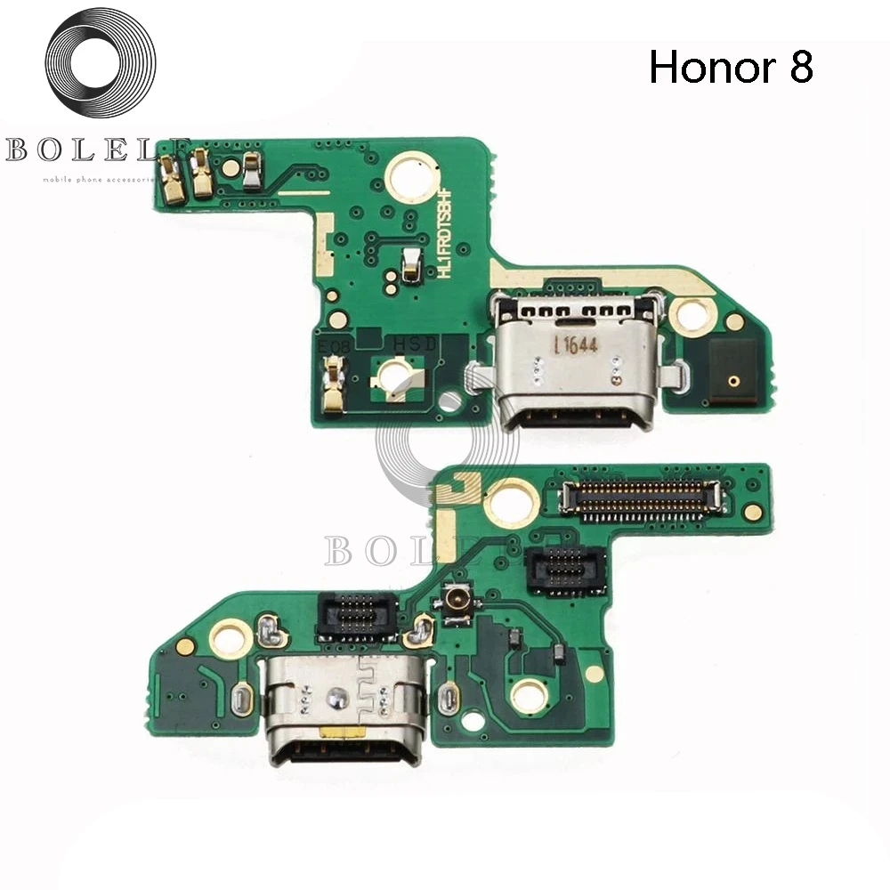 Плата с USB-портом для зарядки Huawei Honor 8 Honor8 USB-разъем зарядного устройства