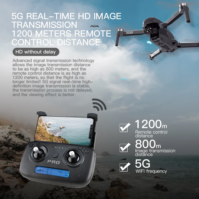SG908 GPS беспилотные летательные аппараты с 4K HD Камера 3 осевому гидростабилизатору